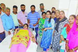 फाजिल्का वासियों ने 300 मिनटों में किया 625 यूनिट रक्तदान