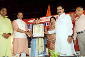 विश्व प्रसिद्ध मुक्केबाज मैरीकॉम वीरांगना सम्मान से विभूषित