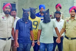 नशा तस्करों के डम्प पर पुलिस की रेड, सरपंच सहित तीन नशा तस्कर गिरफ्तार