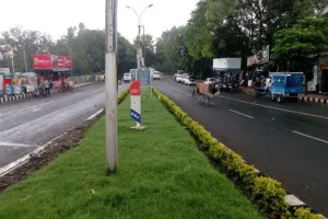 भोपाल में बारिश से मौसम खुशनुमा