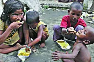 भुखमरी से मरना शर्म की बात