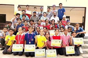 सब जूनियर जिलास्तरीय जुडो प्रतियोगिता में जीते 27 पदक