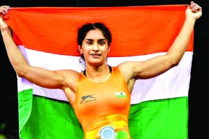 विनेश फोगाट ने रचा स्वर्णिम इतिहास