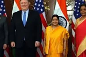 भारत-अमेरिका की ‘टू प्लस टू’ बैठक आरंभ