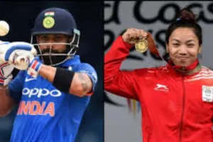 मोदी ने कोहली, चानू को खेल रत्न की बधाई दी