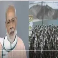 स्वच्छता अभियान में शामिल हुए मोदी