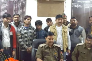 पुलिस ने मुठभेड़ के बाद तीन बदमाशों को किया गिरफ्तार