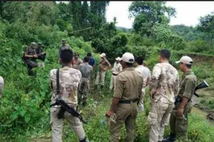 मणिपुर में कुकी उग्रवादियों के बीच भारी गोलीबारी