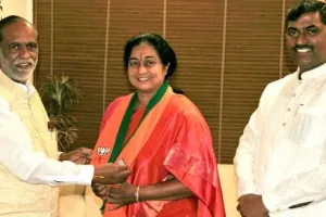 पद्मिनी रेड्डी भाजपा में शामिल के बाद कांग्रेस में वापस
