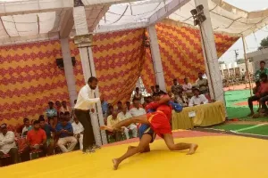 दो दिवसीय विशाल मैट कुश्ती आॅपन दंगल एक से