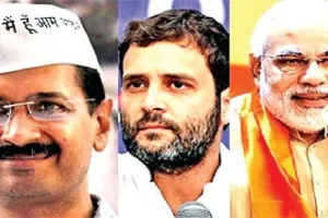दिल्ली में त्रिकोणीय मुकाबले के आसार