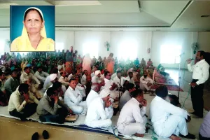 नेत्रदानी व शरीरदानी राजरानी इन्सां की नमित शोकमयी नामचर्चा आयोजित