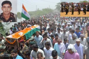 चौबीसी का सपूत संदीप राजकीय सम्मान के साथ पंचतत्व में विलीन