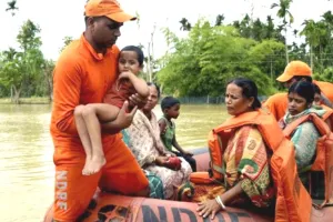 त्रिपुरा: मूसलाधार बारिश के बाद नदियों में उफान, बाढ़ से एक हजार से ज्यादा घर तबाह