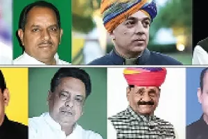 राजस्थान में कांग्रेस के कई दिग्गज नेता चुनाव हारे