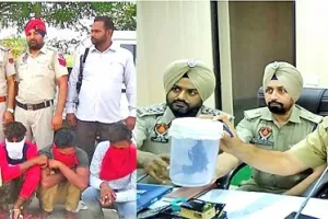 लूटपाट गिरोह के आठ आरोपी गिरफ्तार
