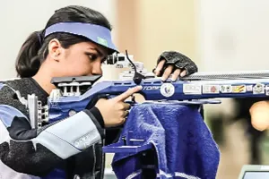अपूर्वी चंदेला ने बढ़ाया देश का मान
