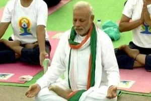 योग जीवन का अभिन्न हिस्सा : मोदी