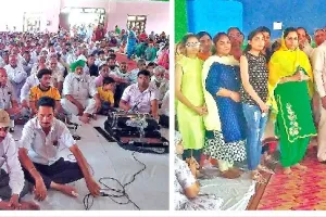 शरीरदानी माता शांति देवी इन्सां को नामचर्चा कर दी श्रद्धांजलि