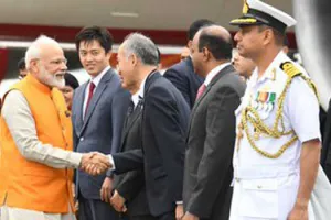जी 20 में भाग लेने मोदी पहुंचे ओसाका, भव्य स्वागत