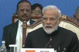 एससीओ को आतंकवाद के खिलाफ साथ आना होगा : नरेंद्र मोदी