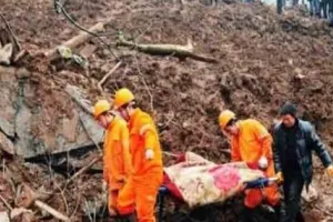 चीन में भूस्खलन में 12 लोगों की मौत, 40 लापता