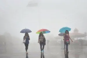 पंजाब तथा हरियाणा में कुछ स्थानों पर बारिश के आसार