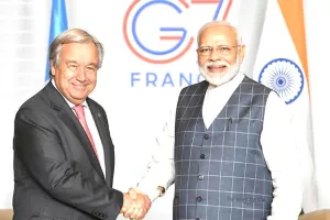 जी-7 समिट: मोदी ने यूएन महासचिव गुटेरेस और ब्रिटिश पीएम से मुलाकात की, कहा- अहम मुद्दों पर सार्थक चर्चा हुई
