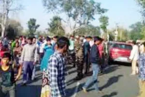 हाईवा की चपेट में आया व्यक्ति, मौत