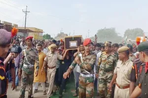 जैसाण के लाडले की अंतिम विदाई में उमड़ा लोगों का सैलाब