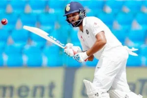 टेस्ट सीरीज: भारतीय टीम में चुने गए ओपनर रोहित अभ्यास मैच में शून्य पर आउट, लक्ष्मण बोले- नेचुरल गेम खेलें