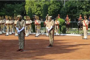 पुलिस स्मृति दिवस परेड की फुलड्रेस रिहर्सल संपन्न