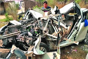 पटियाला : ट्रैक्टर-ट्राली से टकराई कार, दंपत्ति की मौत