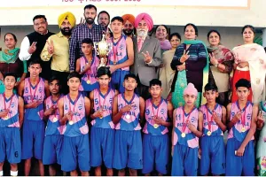पटियाला : बॉस्केट बॉल में मल्टीपर्पज स्कूल के खिलाड़ी बने पंजाब चैपियन