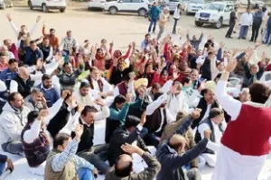 हरियाणा: नागरिकता संशोधन बिल पर कांग्रेस ने किया विरोध प्रदर्शन