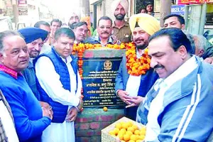 पटियाला : कैबिनेट मंत्री ने आधी दर्जन वार्डों की सड़कों का किया उद्घाटन