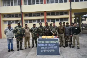 फिरोजपुर : बॉर्डर से सवा 5 किलो हेरोइन बरामद
