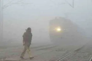 कोहरे की चादर में लिपटा उत्तर भारत