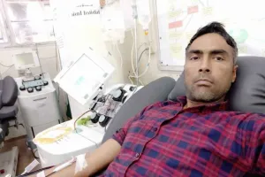 लीवर समस्या से जूझ रहे बुजुर्ग को प्लैटलेट्स डोनेट कर बचाई जान