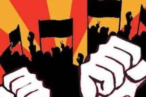 आठ जनवरी की हड़ताल की तैयारियों के लिए हुई गेट मीटिंग