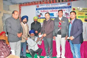 पटियाला : 556 दिव्यांगों को 50 लाख की राशि से दिए जाएंगे कृत्रिम अंग