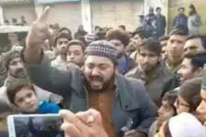 ननकाना साहिब में आतंकवादियों का हंगामा