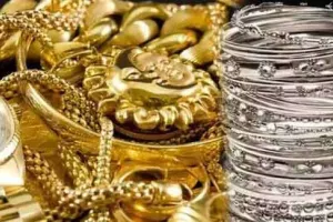Sararfa Bazaar : सोना 300 रुपये चमका, चाँदी भी मजबूत