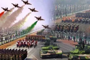 राजपथ पर दुनिया ने देखा देश की सैन्य शक्ति का नजारा