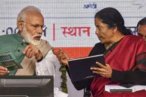 मोदी सरकार में नियंत्रित रहा वित्तीय घाटा : सीतारमण