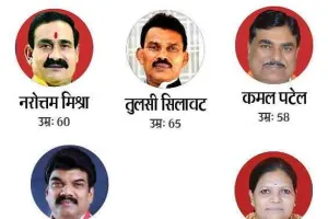 मध्य प्रदेश : शिवराज कैबिनेट में पांच नए मंत्री शामिल