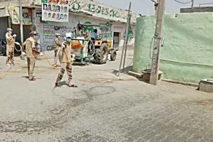 डेरा श्रद्धालुओं ने किया रानियां शहर को सैनिटाइज