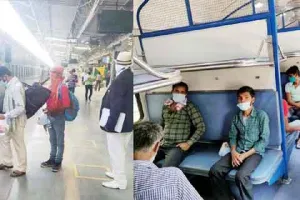 गुरुग्राम से ट्रेन में 1424 प्रवासी लोगों को दरभंगा भेजा