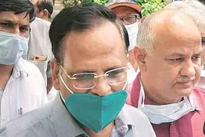 सत्येन्द्र जैन के मंत्रालयों का कार्यभार सिसोदिया को
