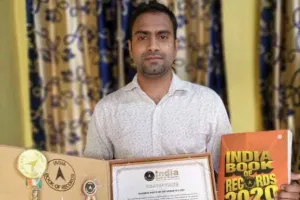 इंस्टाग्राम पर 494 पोस्ट अपलोड कर अंकित इन्सां ने बनाया रिकॉर्ड